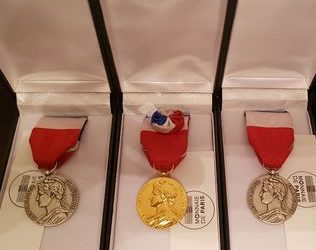 3 Nouvelles Médailles chez TDS